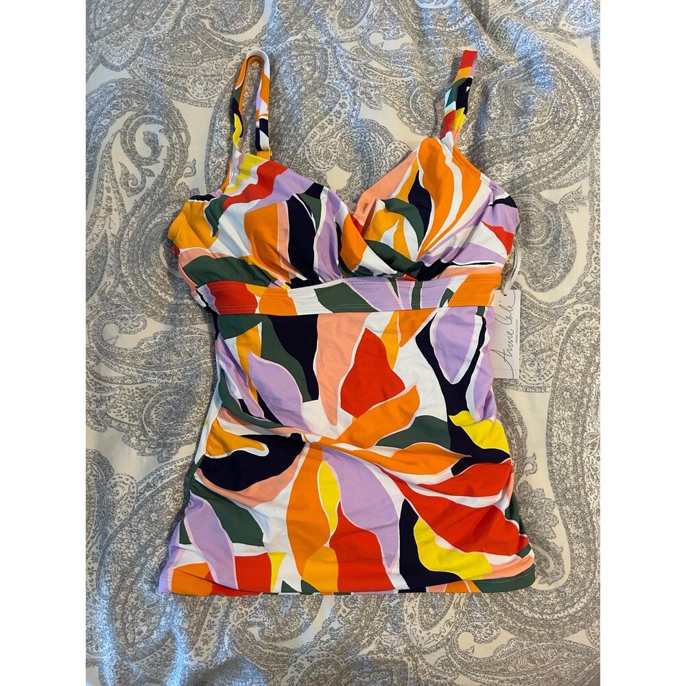 NWT tankini top 34B Anne Cole